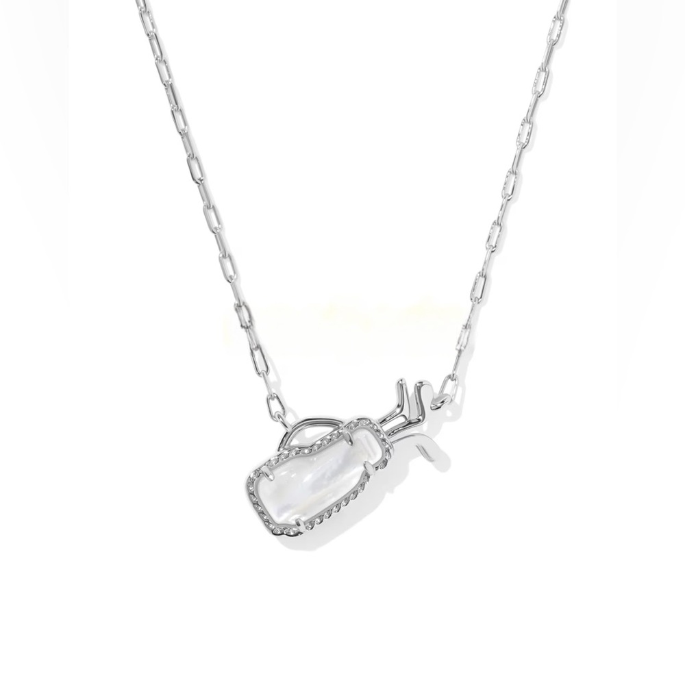Kendra Scott Golf Silver Short Pendant Necklace